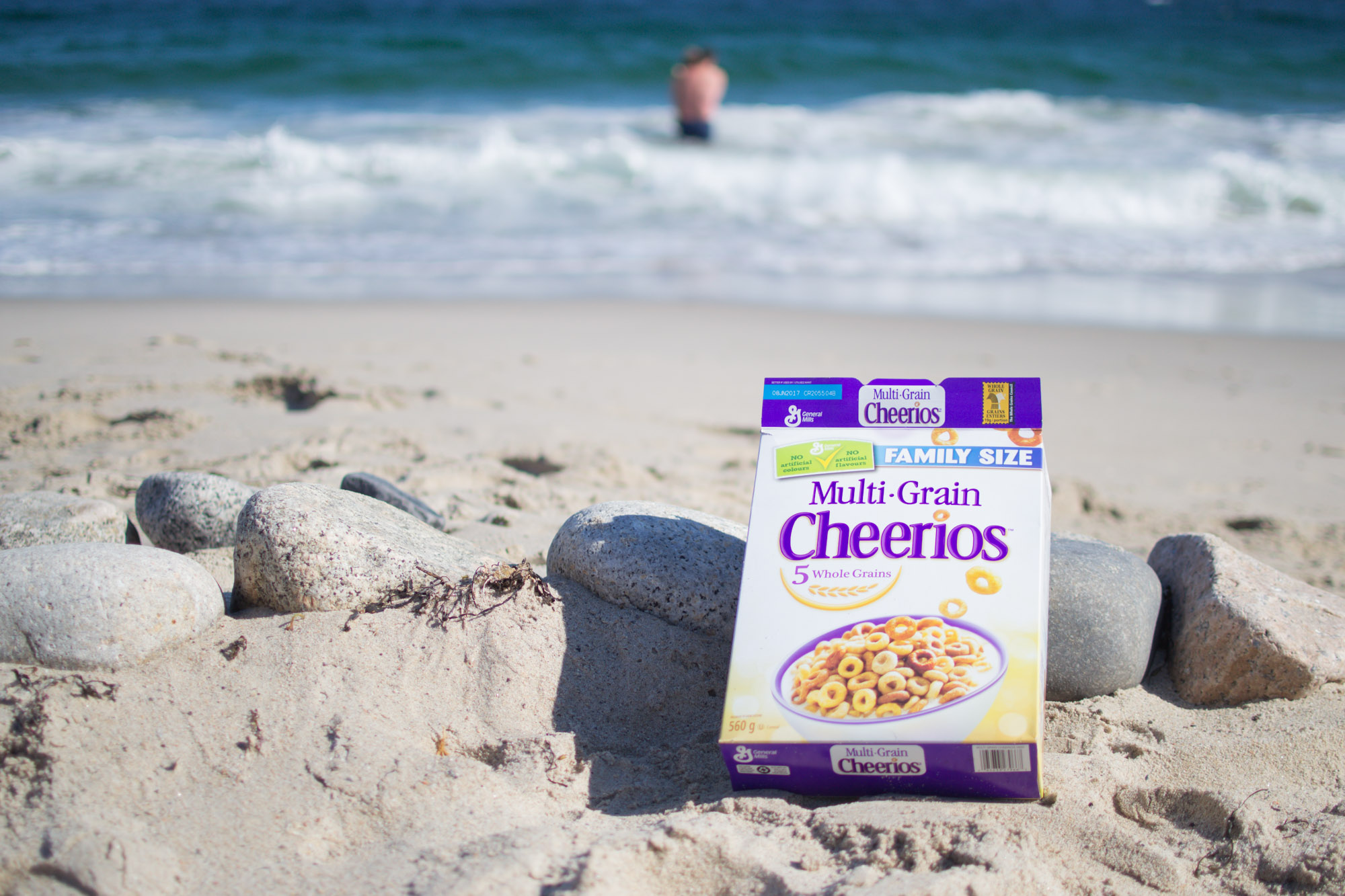 cheerio sand