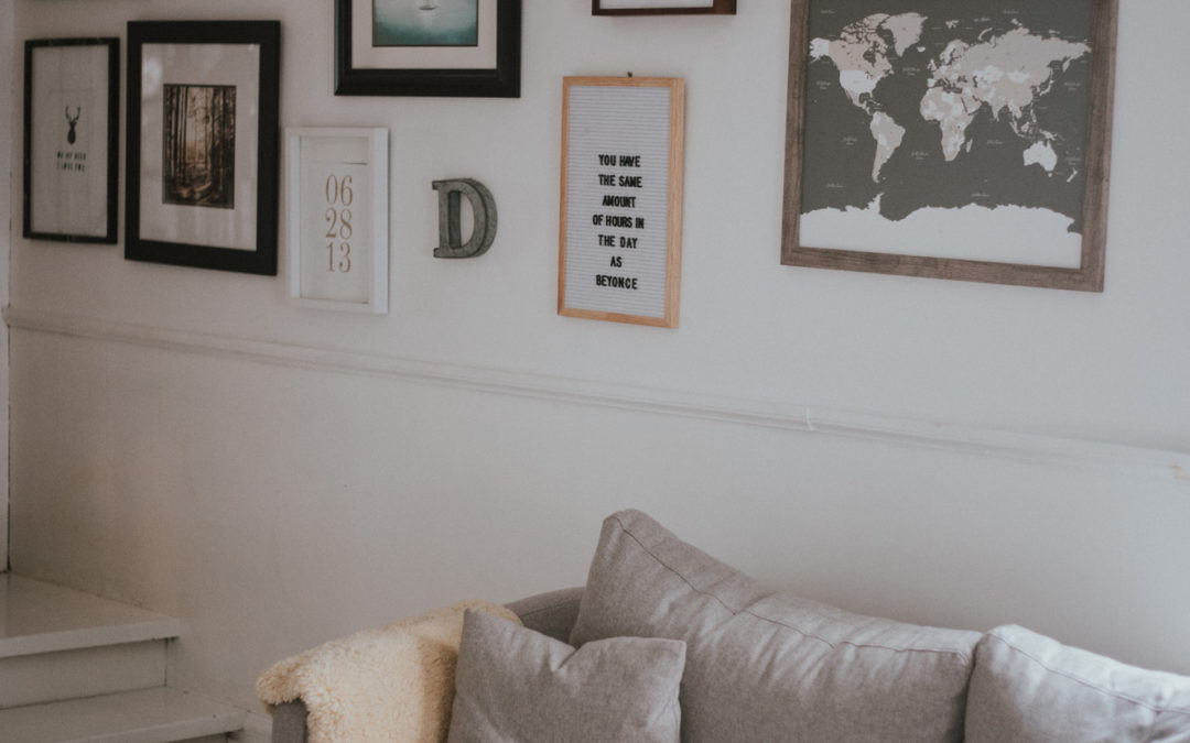 Adding Colour To Our Monochrome Living Room