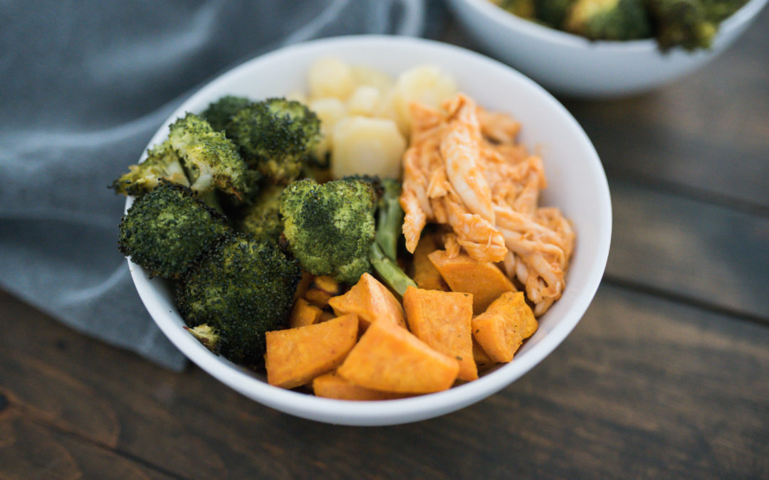 Quick And Easy Paleo Friendly Roast Chicken Bowl