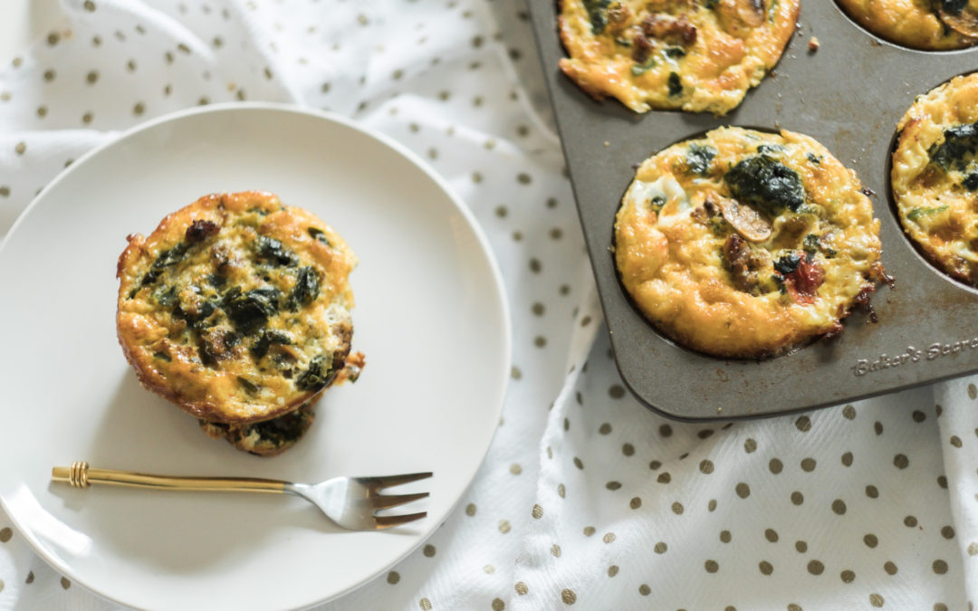 Sausage, Spinach and Egg Breakfast Casserole