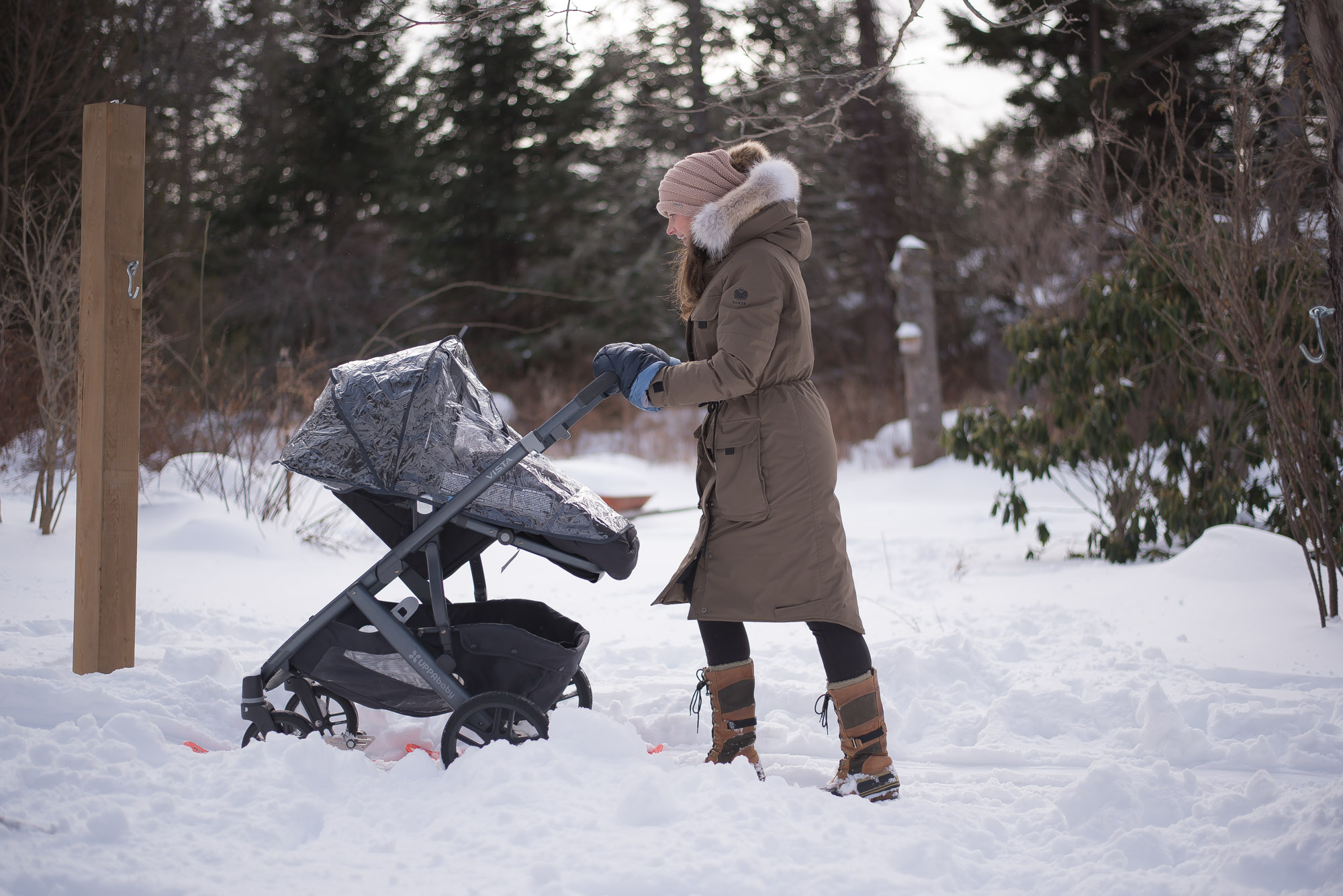 Baby stroller clearance cover for winter