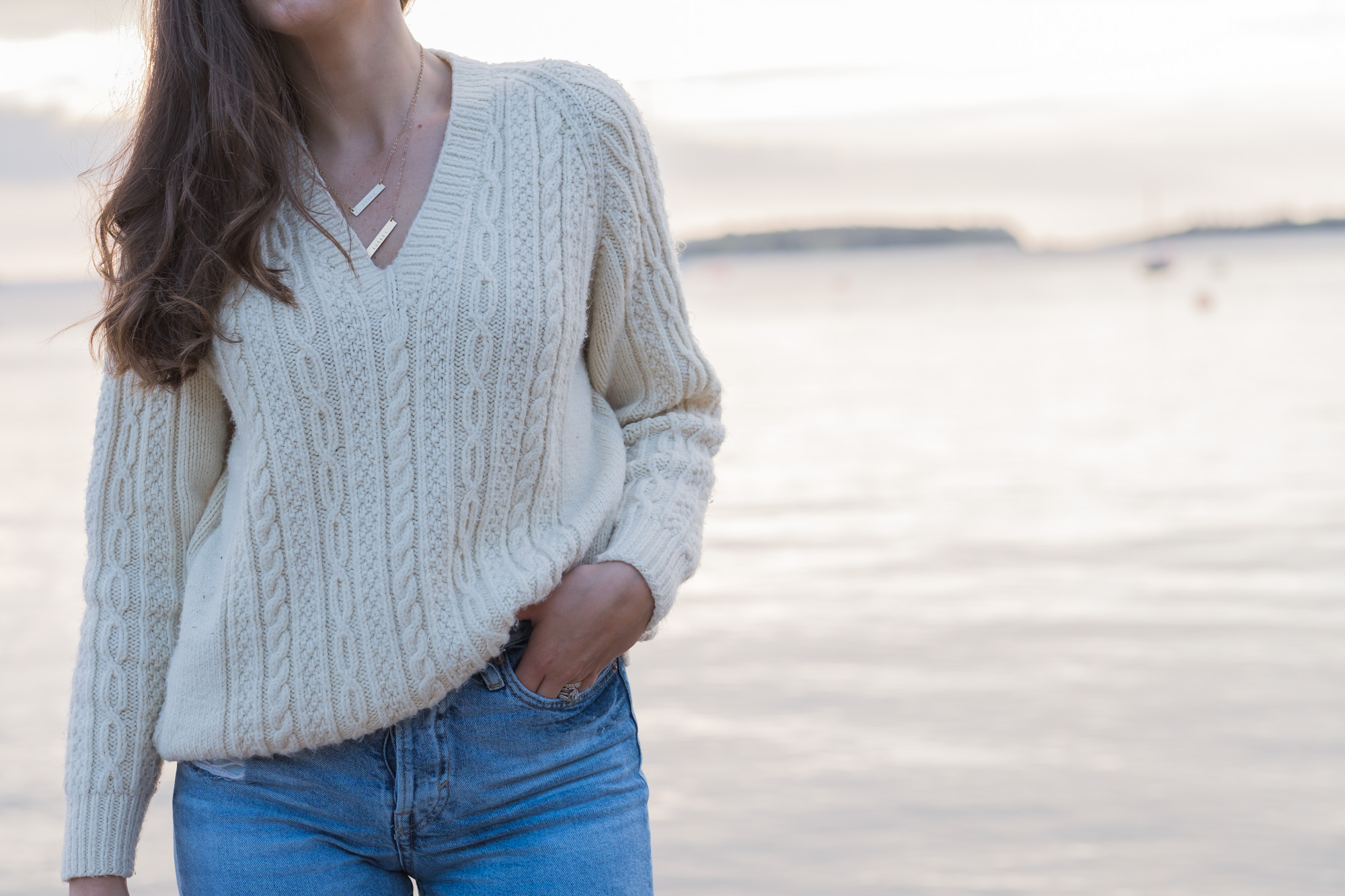 Wild Rosebuds| Homemade knitted sweater 