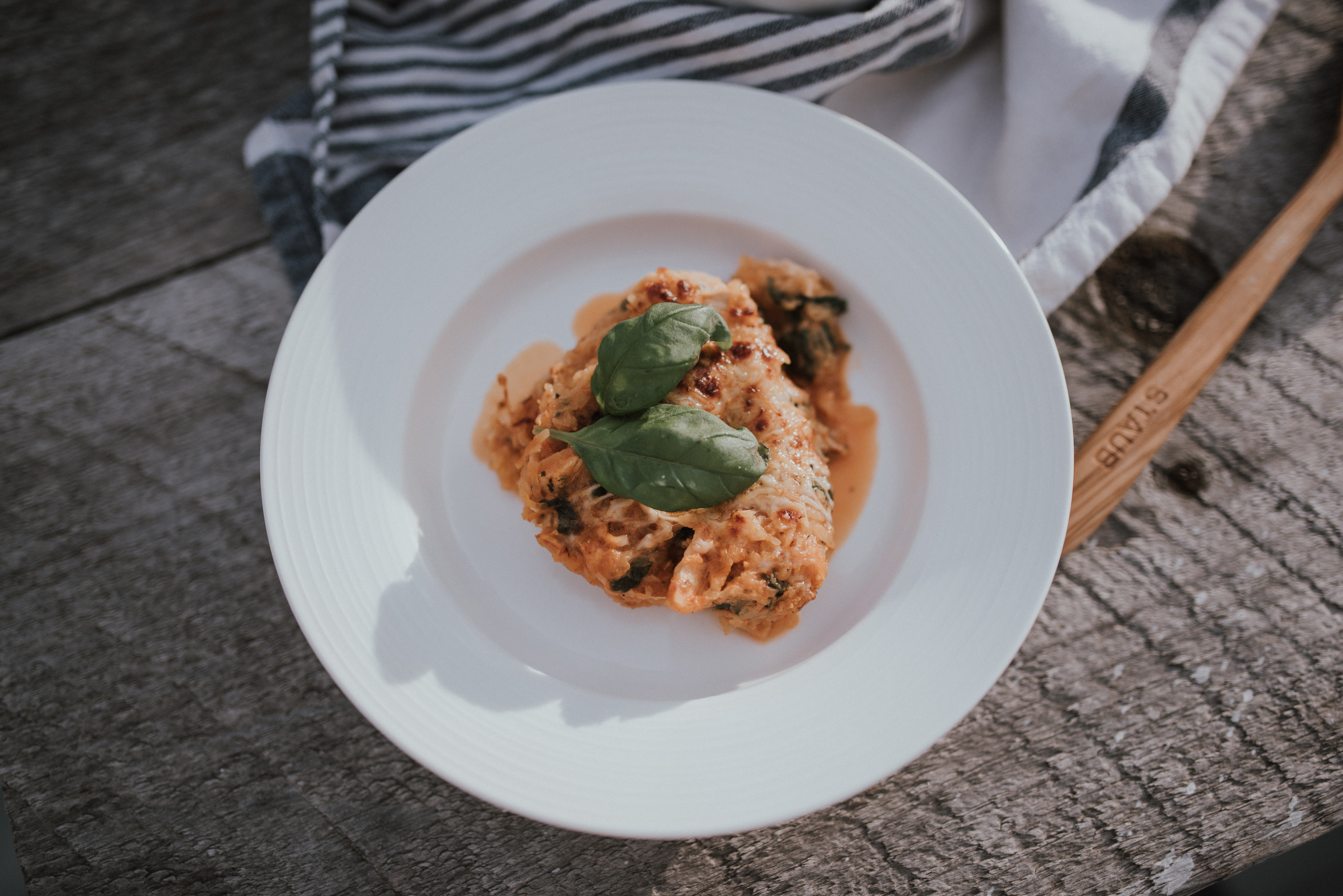 Wild Rosebuds | Paleo Italian Spaghetti Squash Casserole easy and healthy