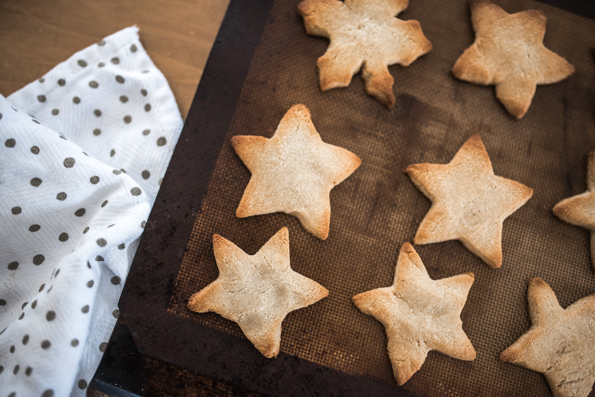 Wild Rosebuds | Paleo Sugar cookie cut out recipe with Almond Flour and sweetened with honey. Gluten -Free, Grain- Free, Sugar Free