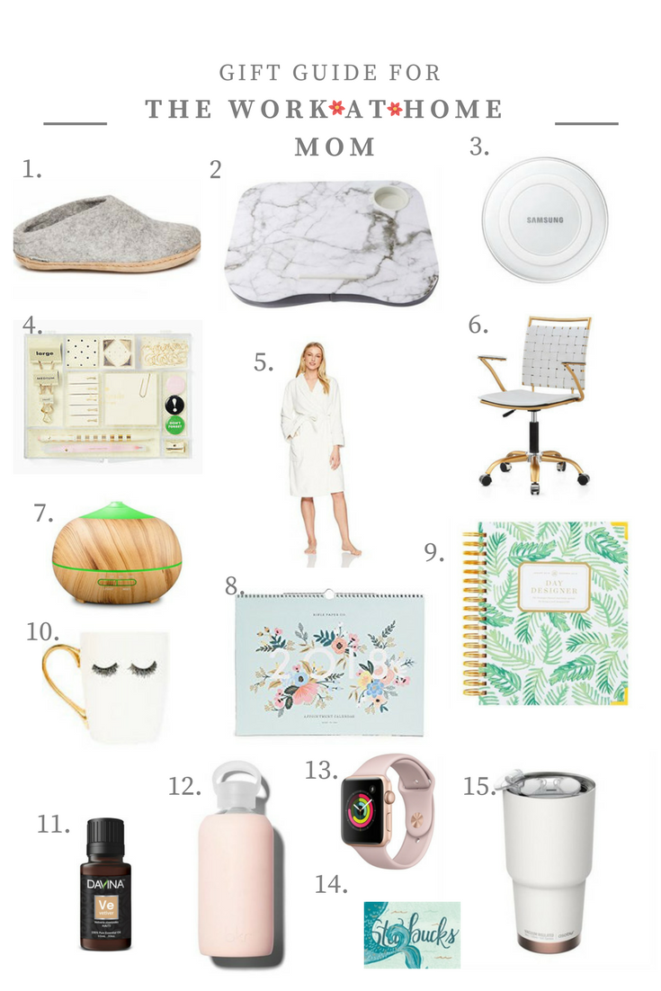 Wild Rosebuds | Gift Guide for the work-at-home mom