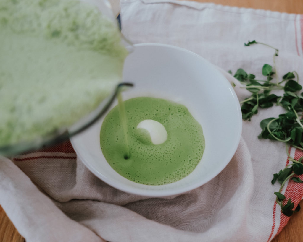 The Wild Deceolis | Mothers Day With Vitamix | spring pea soup with devonshire cream 