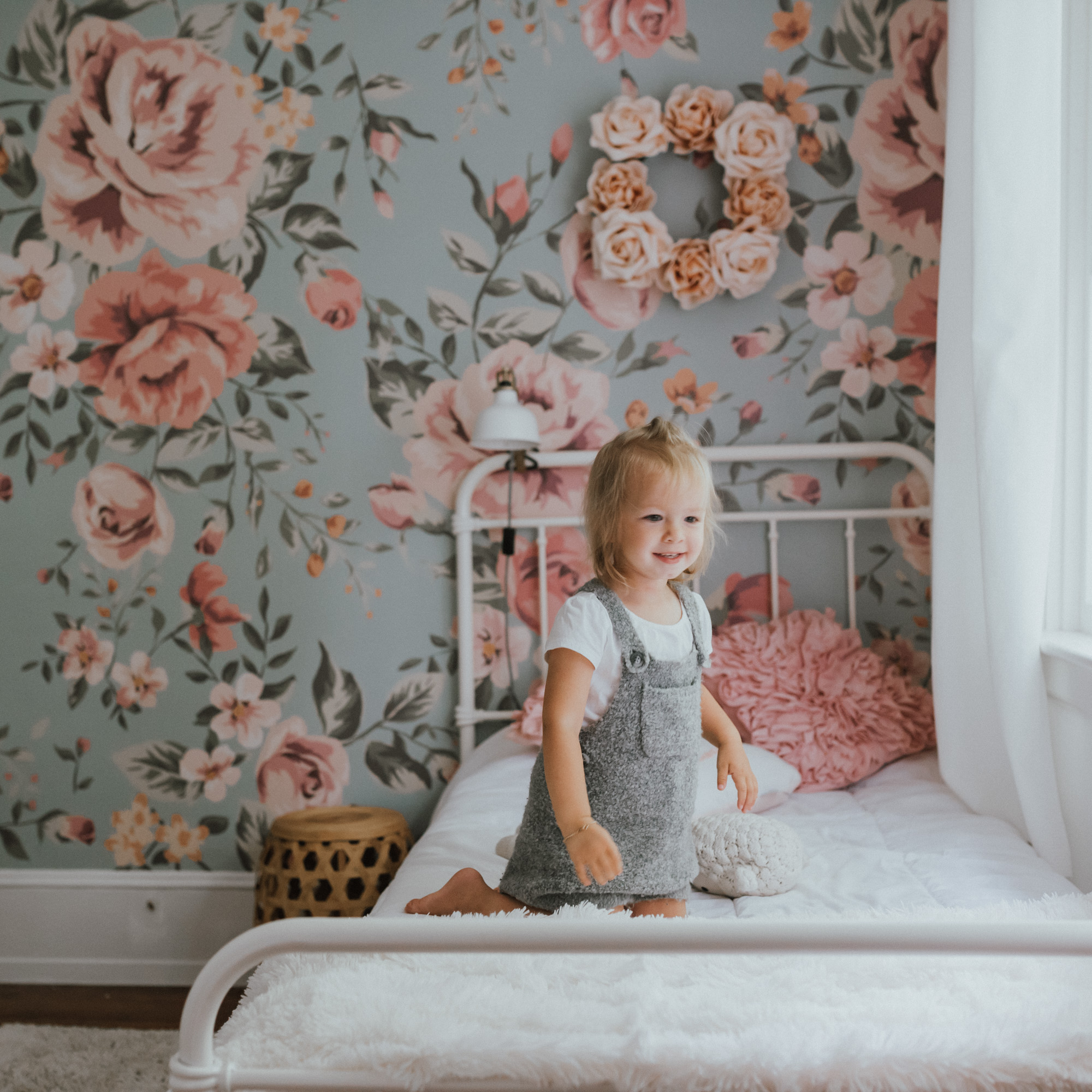 The Wild Rosebuds | We Are Home| Poppys new room | Anewall Mural