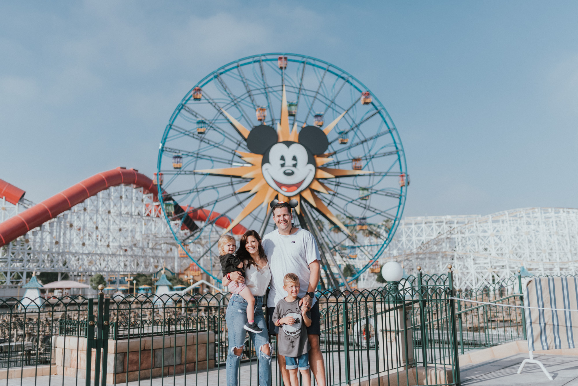 10 Things To know When Travelling To DisneyLand with Young Kids | Pixar Pier and Ferris Wheel 