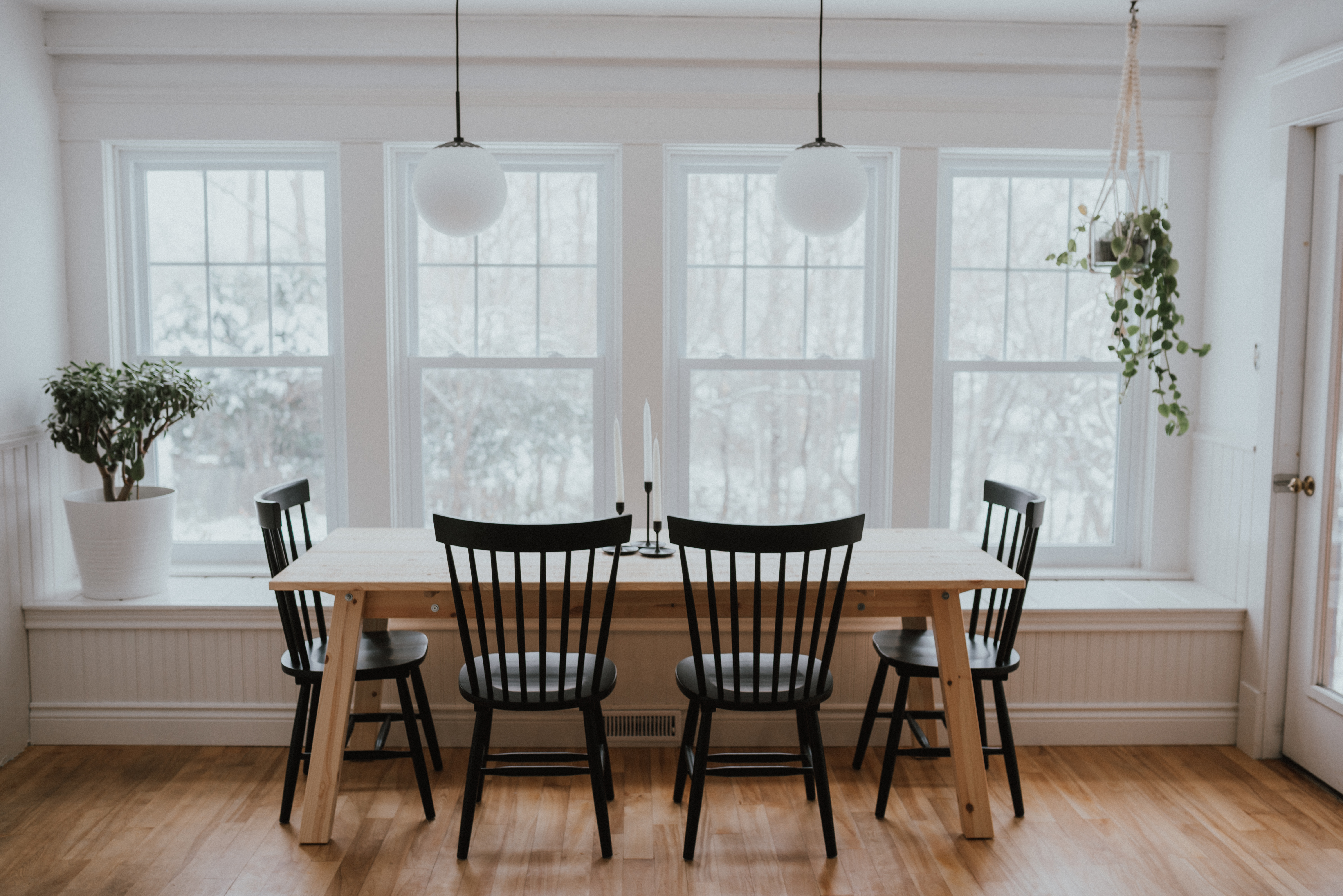 Window best sale bench table